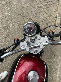 Schitterende demo hanway raw 50 caferacer van 1 ste eigenaar met maar 1775k