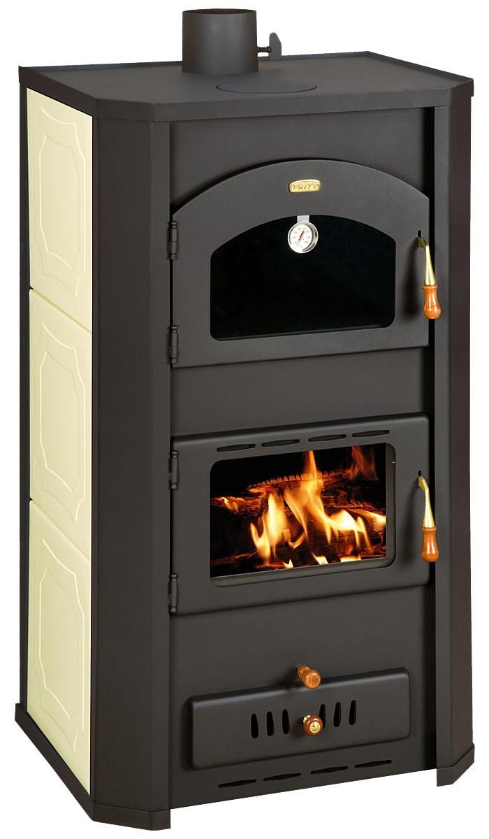 Met 1 houtkachel het gehele huis warm, cv houtkachel, buffervat, boiler.