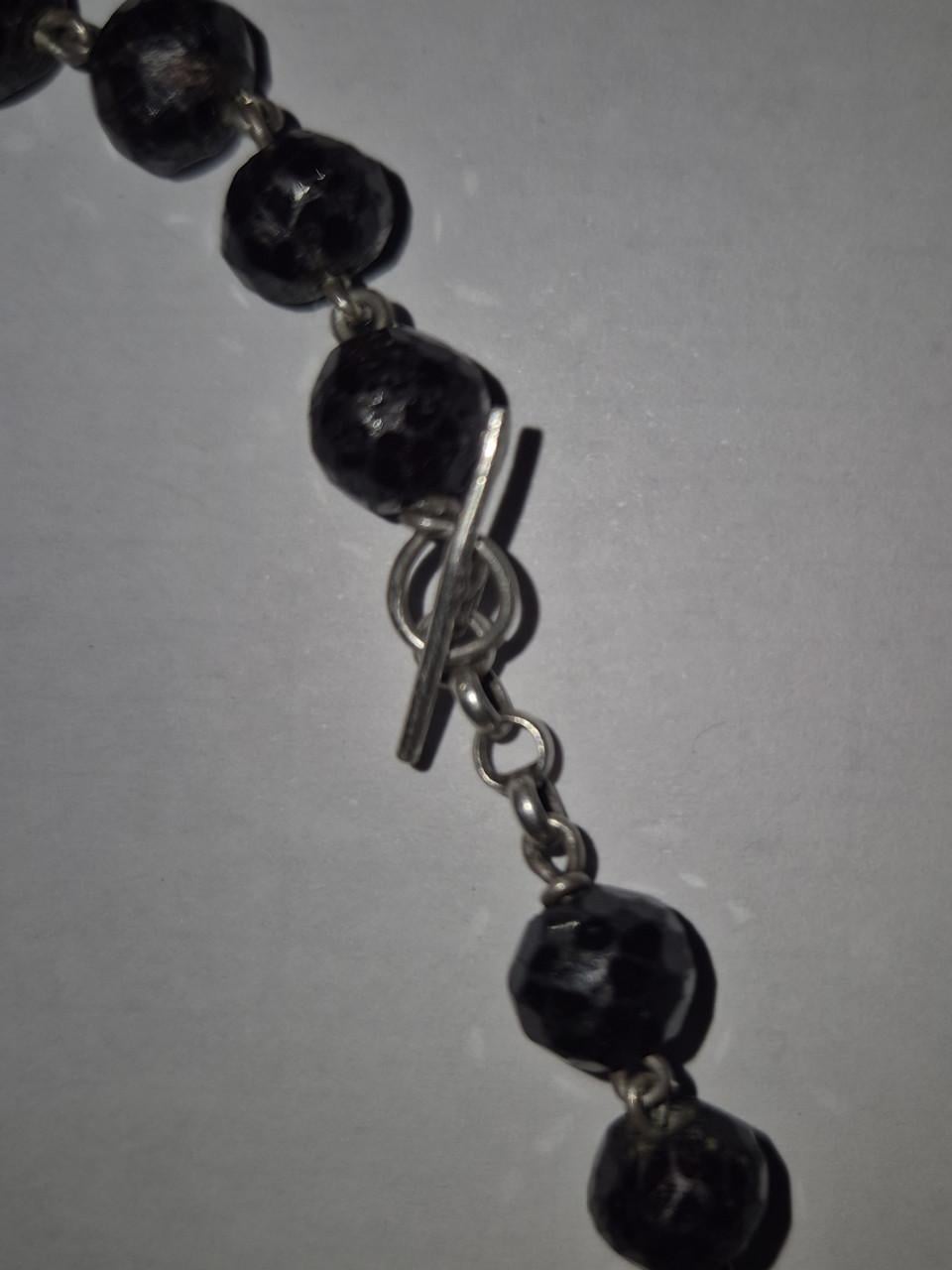 Ketting granaten op zilver