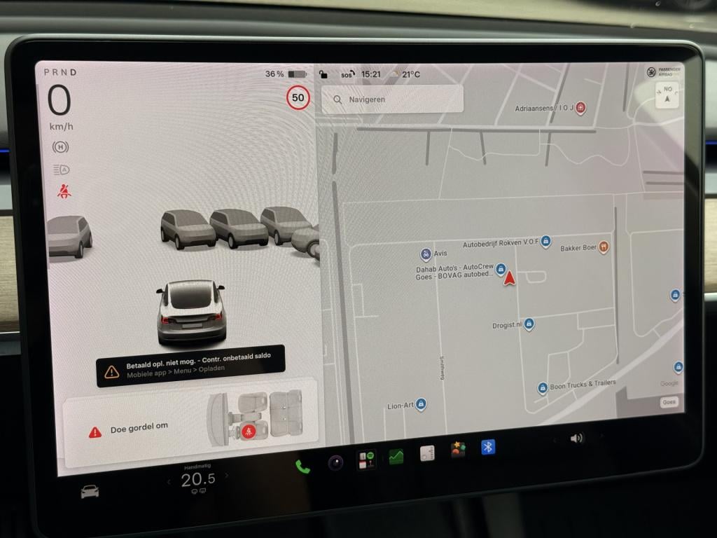 Tesla Model 3 long range awd dual motor 75 kwh | acc | panoramadak | stoelv