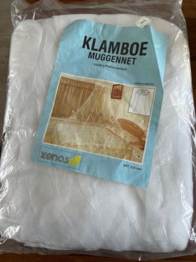 Klamboe. Nieuw in verpakking. 2 persoons