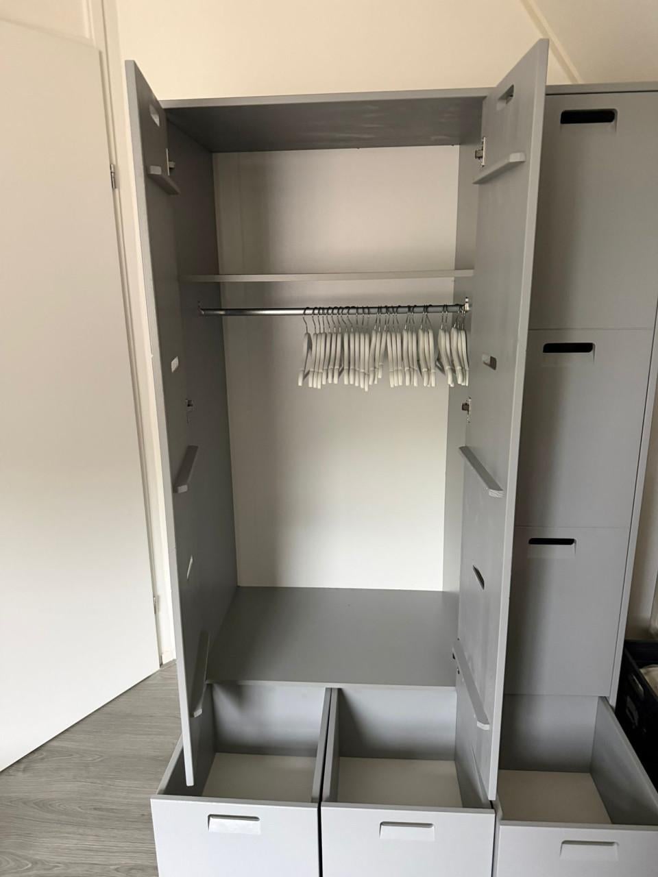 Vt wonen bed, kledingkast en opbergmeubel