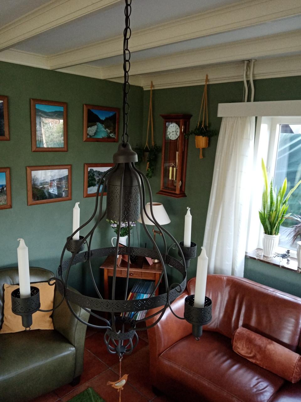 Ikea Hanglamp kaarsen / Verlichting