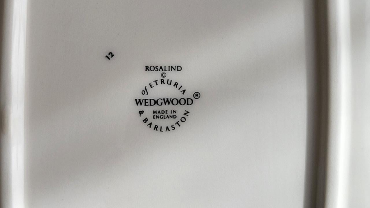 Wedgwood Rosalind vierkante schaal gebakschaal - NIEUW