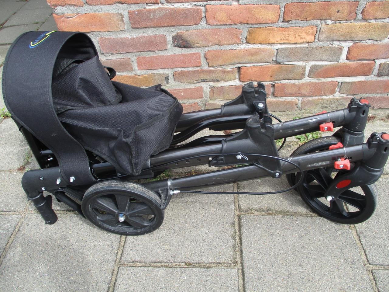 Meervoudig opklapbare rollator te koop
