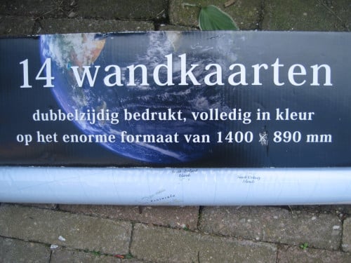 Grote landkaarten , wereldkaarten