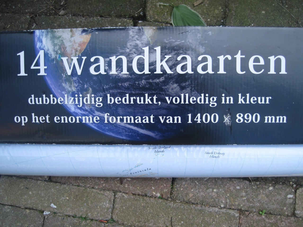 Grote landkaarten , wereldkaarten