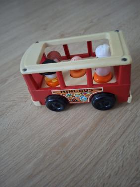 Fisher Price bus.