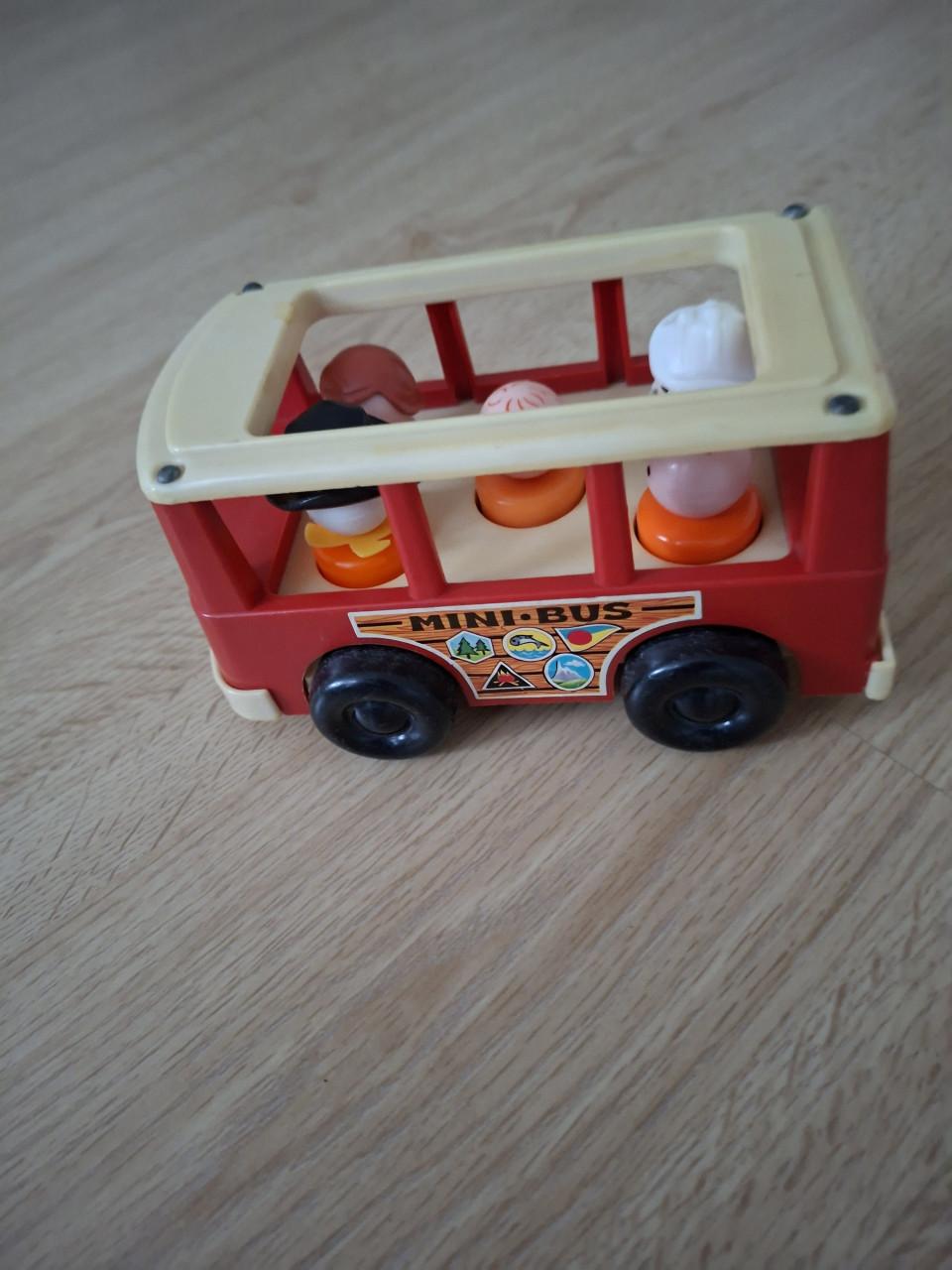 Fisher Price bus.