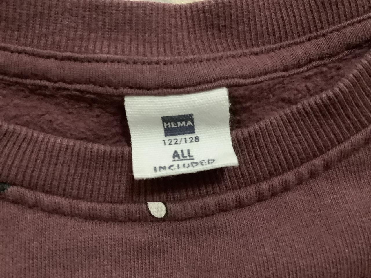 Kerst sweater Takkie, maat 122/128