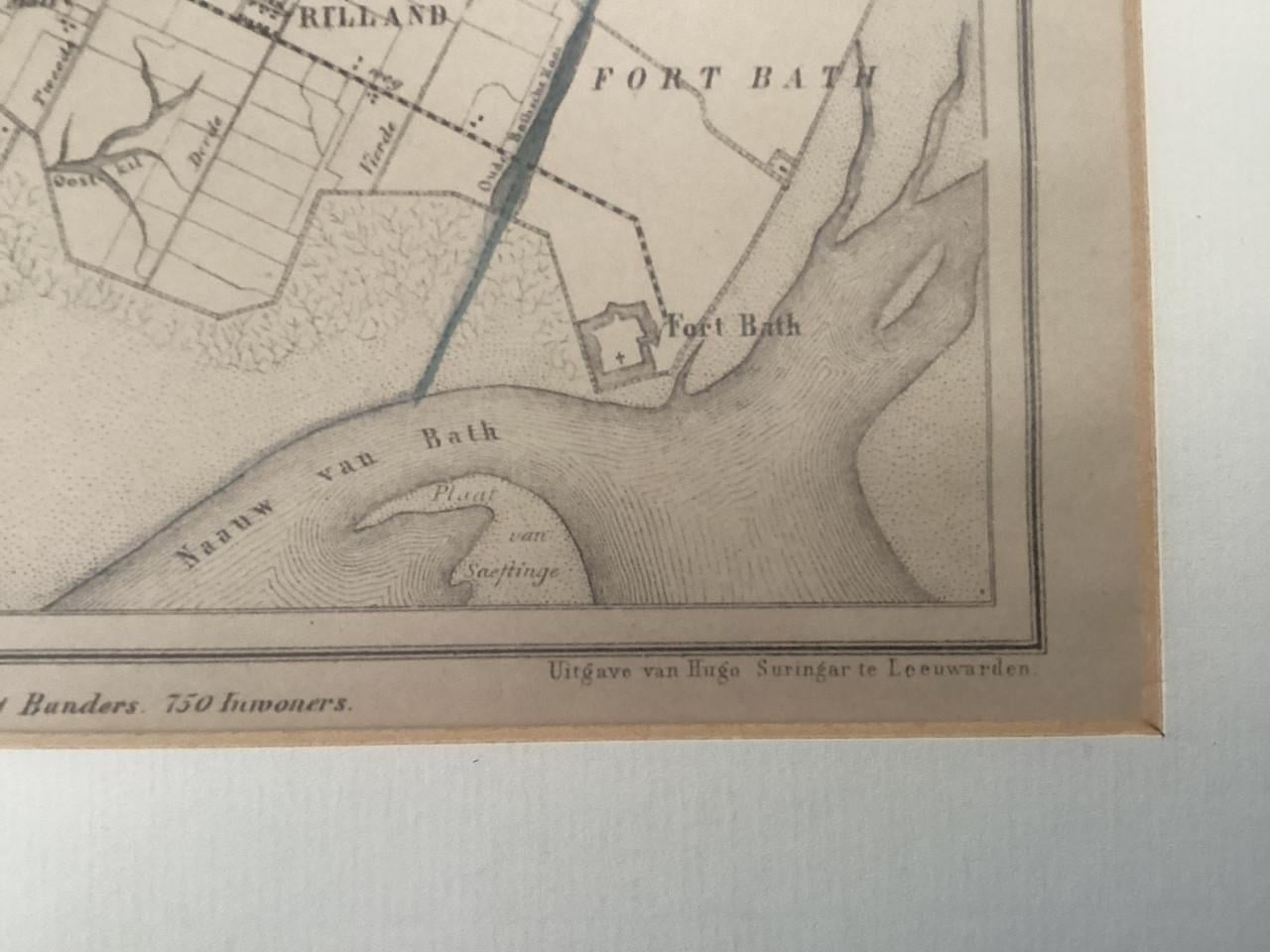 Kaart Philippine en kaart Rilland (Kuijper/Suringar).