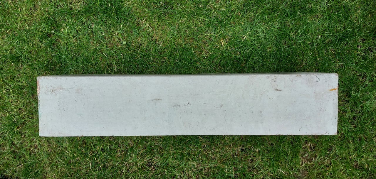 Waterdichte Aluminium Bloembak  81,5 x18,5x16,5 cm.