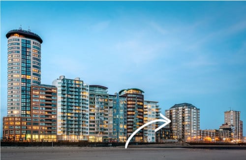 Mooi appartement op boulevard van Vlissingen