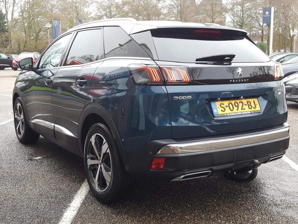 Peugeot 3008 1.2 130pk s&s gt automaat navigatie | trekhaak | apple carplay