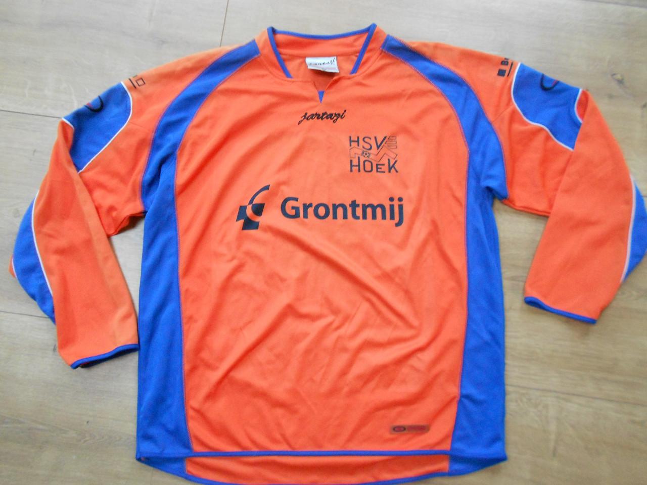 Vintage Hsv hoek matchworn eerste elftal voetbalshirt.