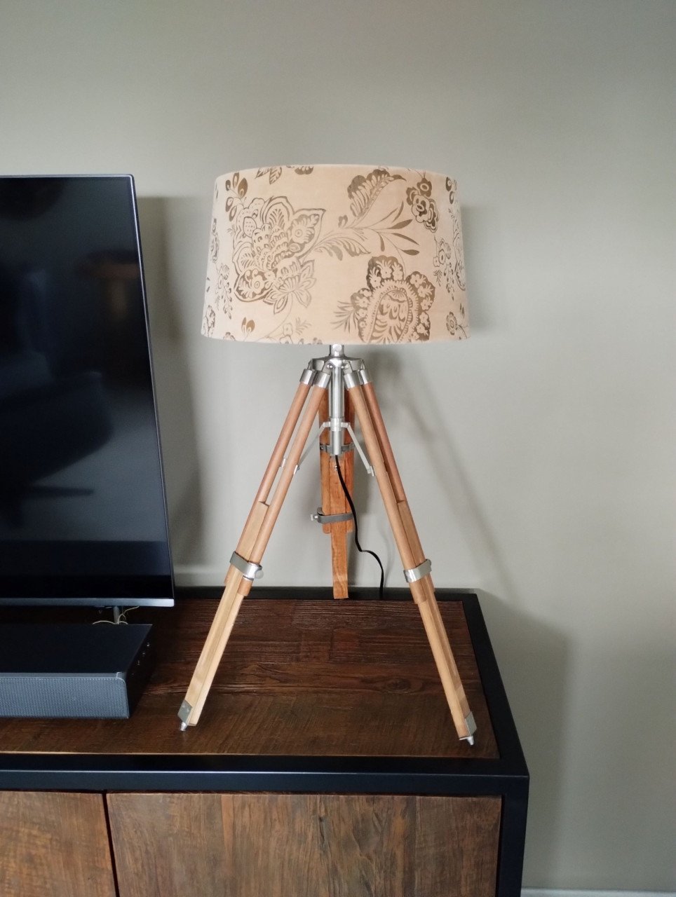 Landelijke schemerlamp