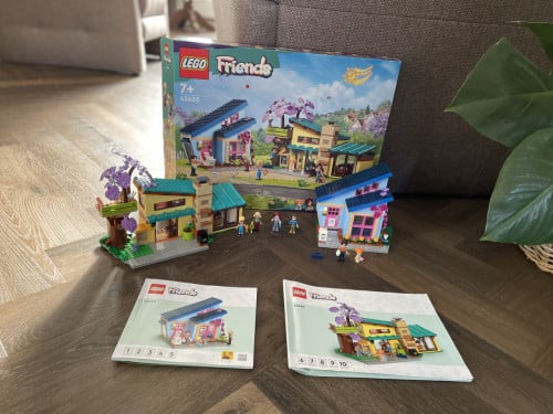 Lego Friends: Olly en paisley's huizen 42620
