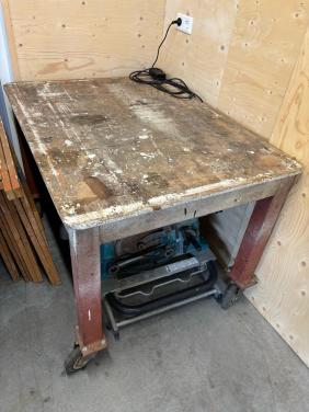 Robuste werktafel