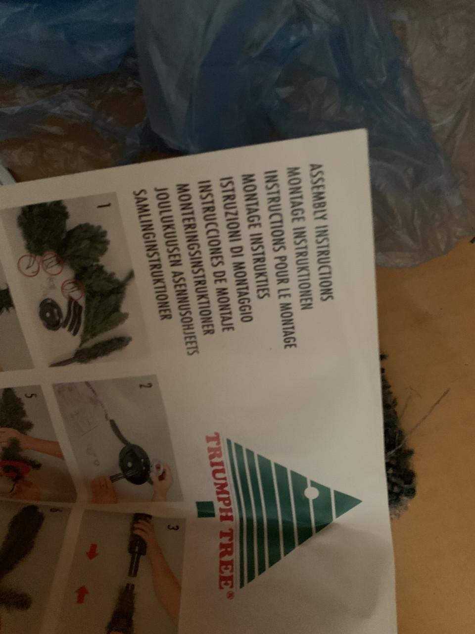 Kerstboom 2.10 m.hoog  1,40