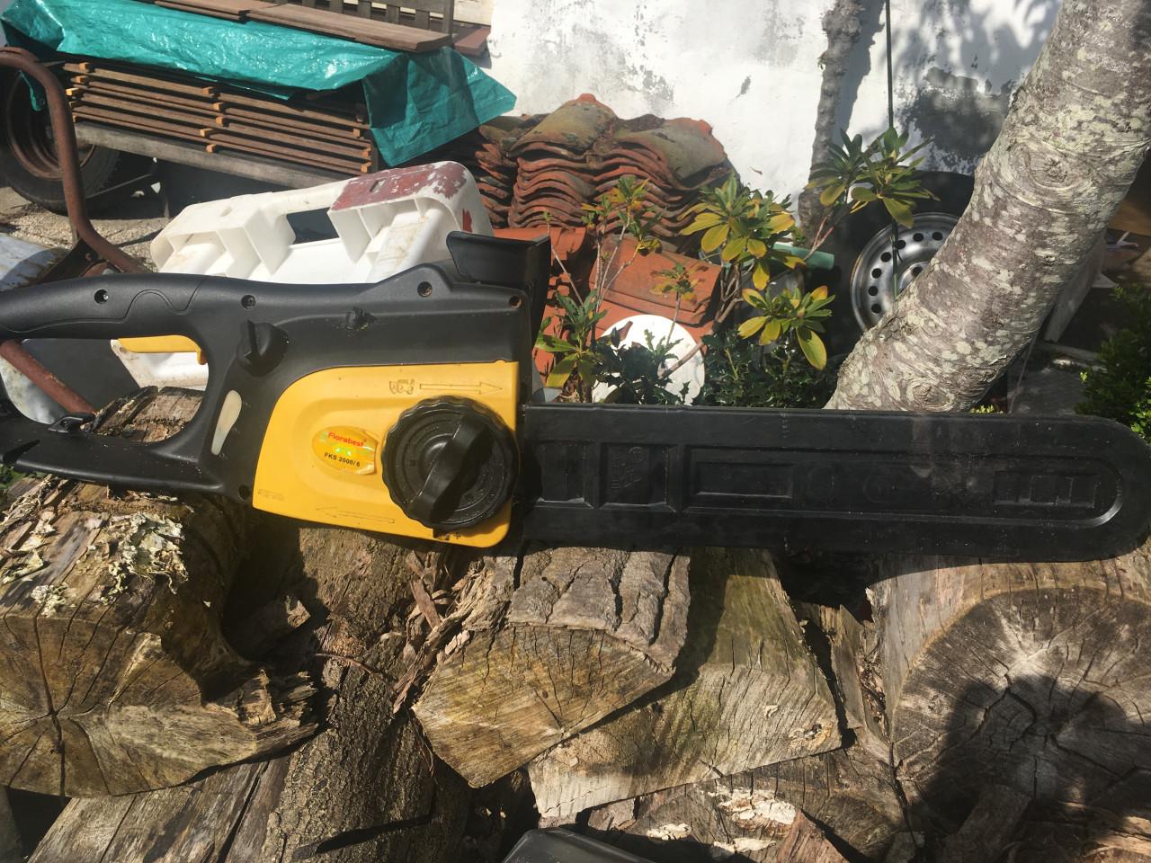 Elektrische kettingzaag florabest fks 2000/6 zaagblad 40 cm