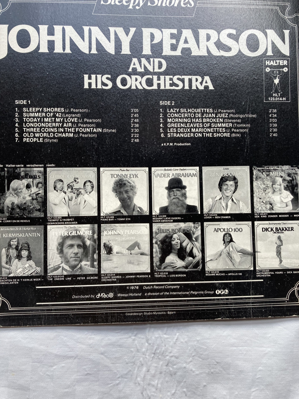 LP Johnny Pearson orchestra Sleepy Shores