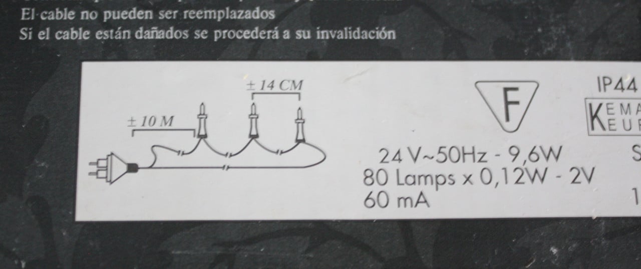 Setlampjes 80 lichtjessnoer voor binnen en buiten gebruik