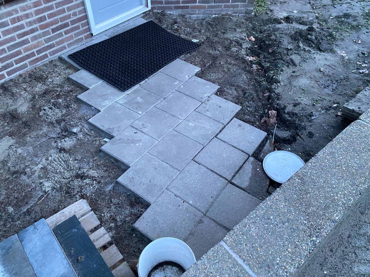 30x30 betontegels / stoeptegels - direct ophalen