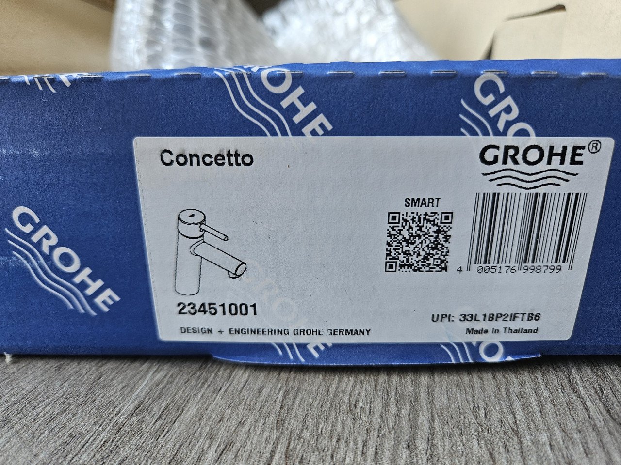 Grohe Concetto wastafelmengkraan chrome