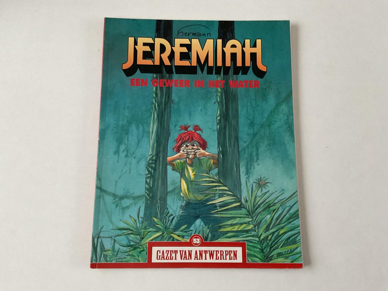 Jeremiah.   Hermann.   Dupuis./Novedi.    Een geweer in het water.