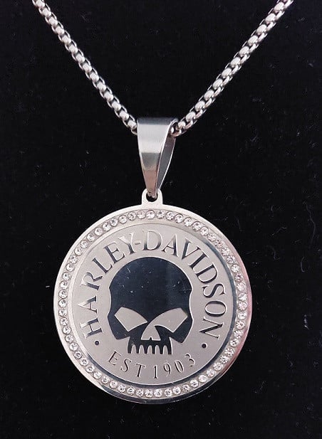 Harley Davidson Hangers met Ketting