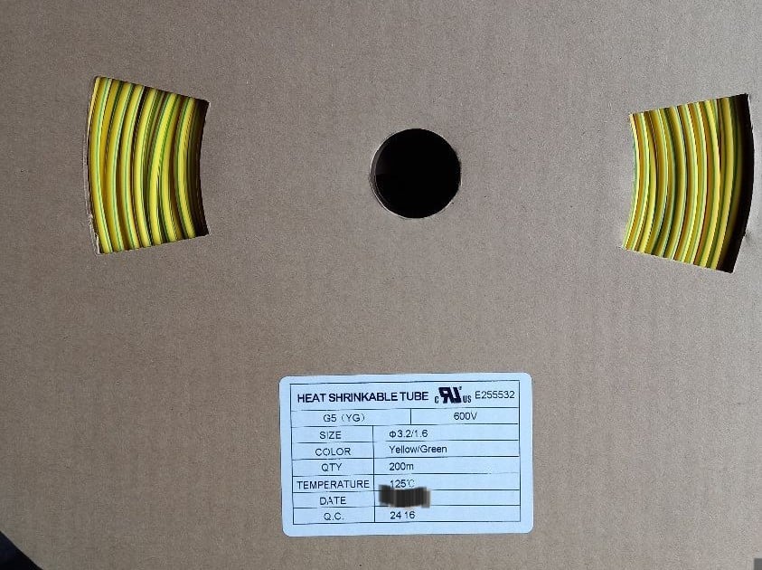 Heb nog wat krimpkous in verschillende maten en kleuren.