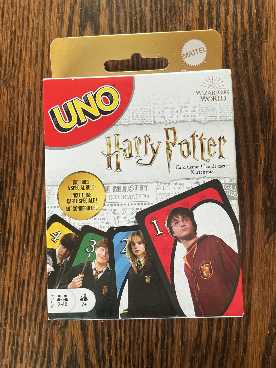 Nieuw. UNO Harry Potter