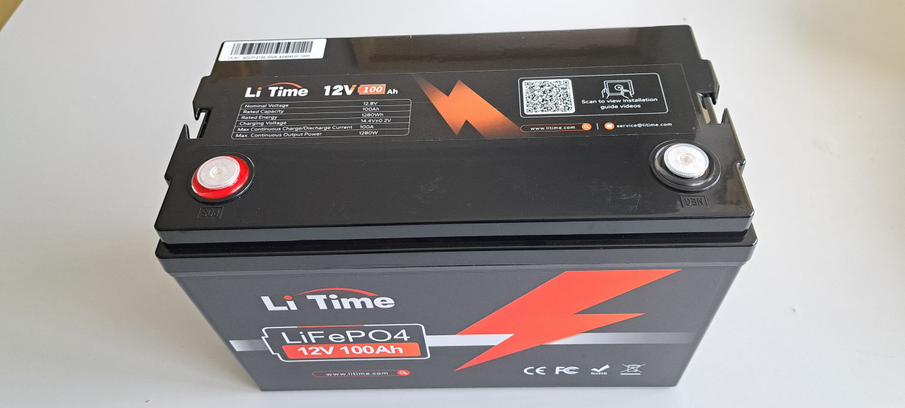 Lithium accu LiTime 12V 100 Ah