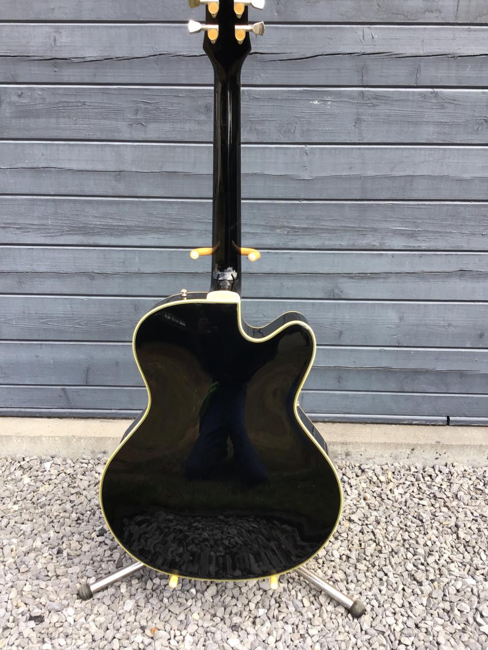 Gitaar linkshandige archtop Samick HF650