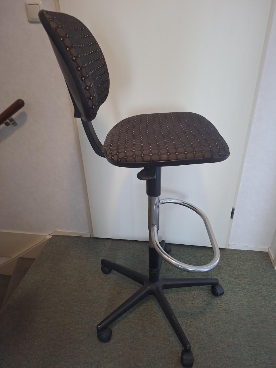 Hoge werkstoel Bureaustoel