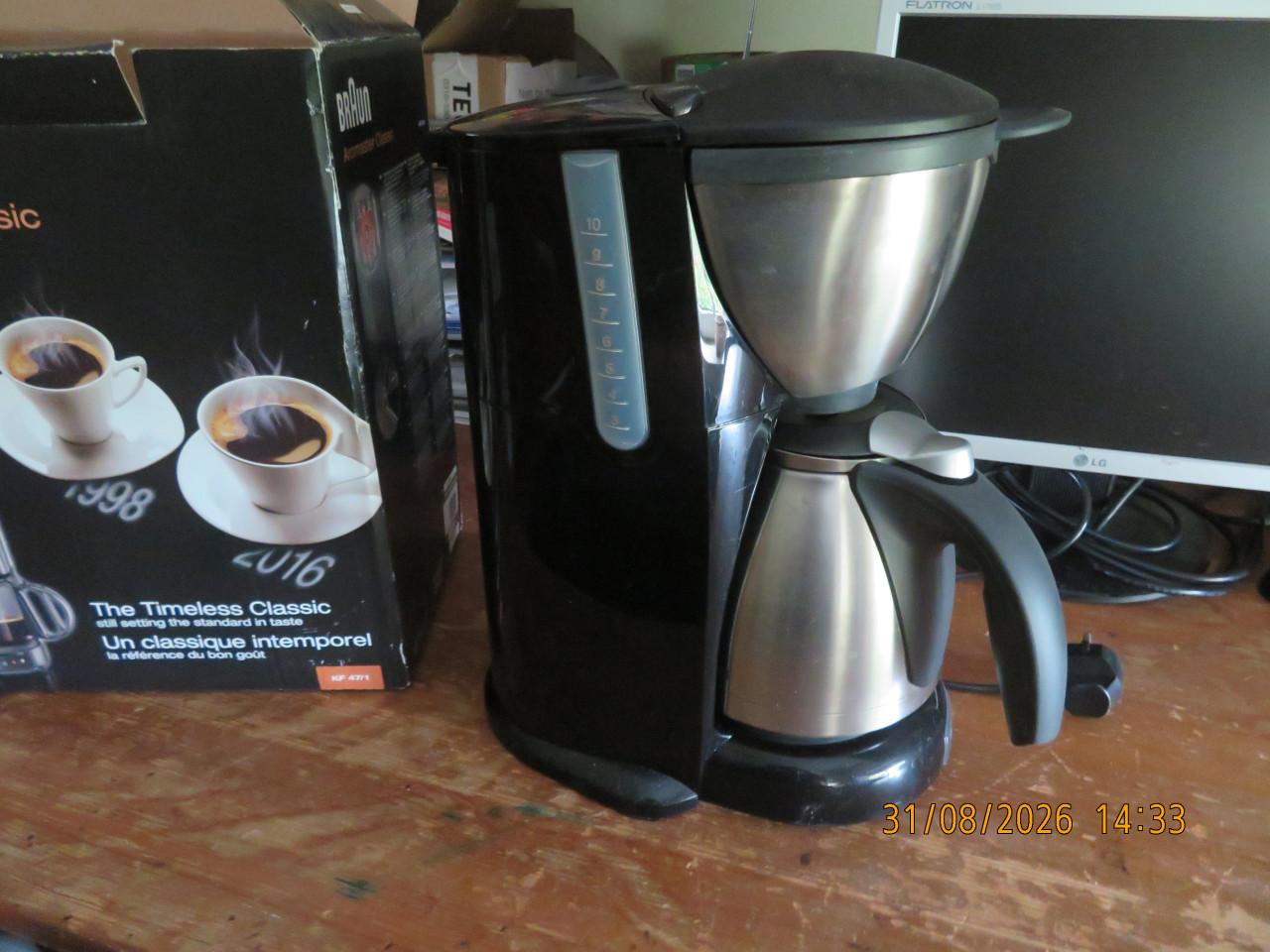 Koffiezetapparaat met thermoskan