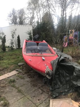 Bootje + Motor + Trailer (opknapper)