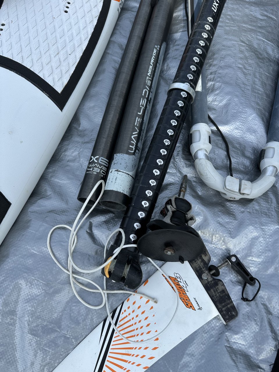 Fanatic Shark 135L complete set