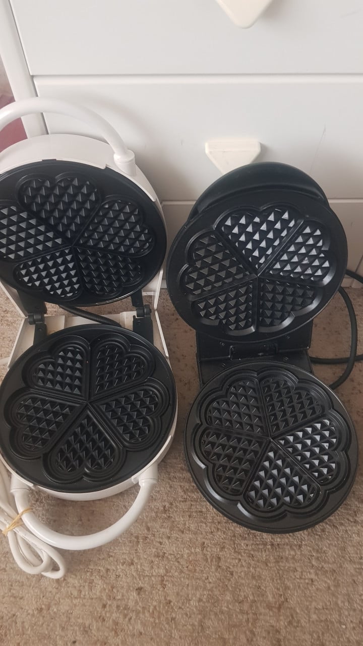 Wafel en tostiijzers