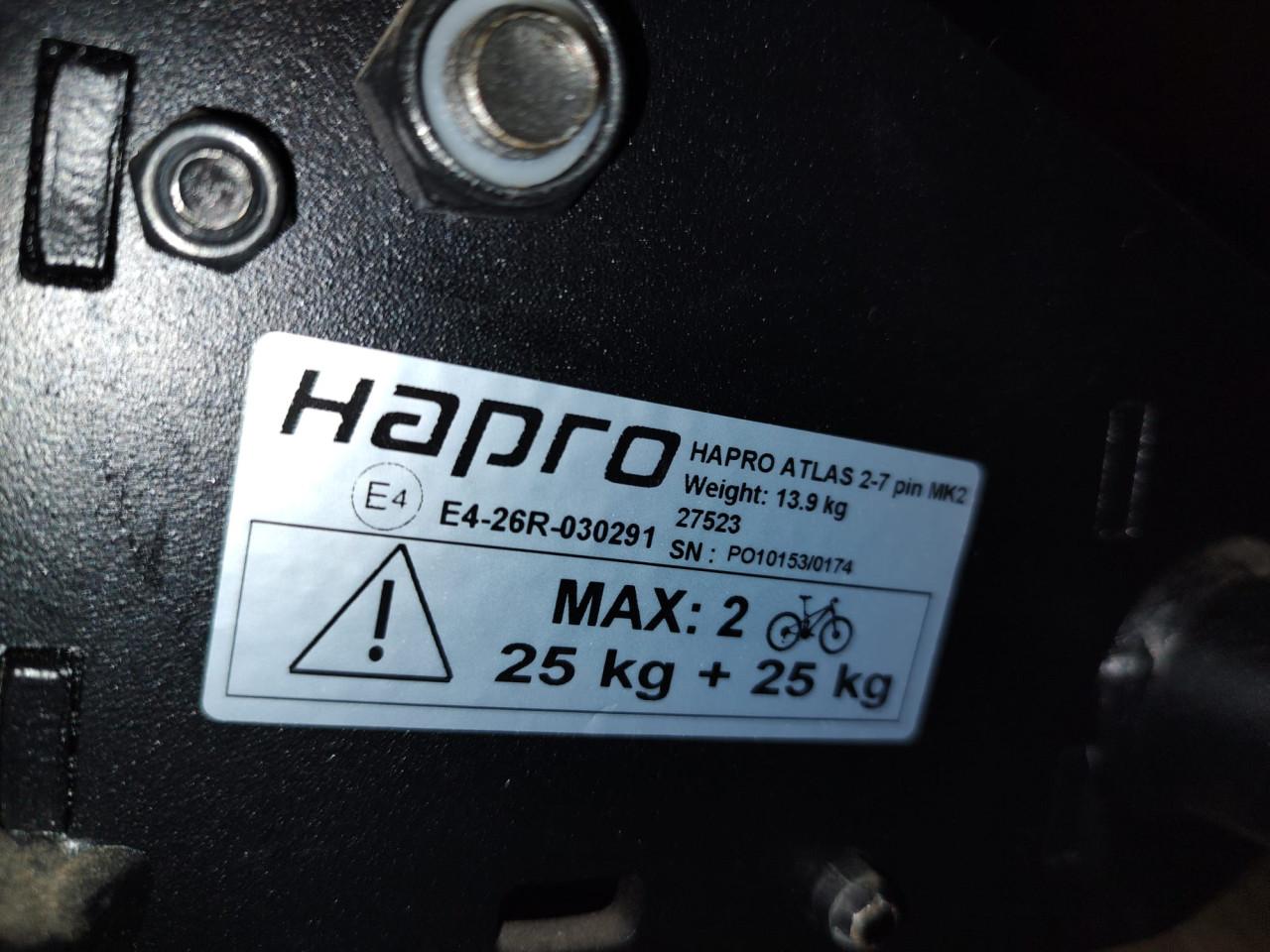 Hapro Atlas fietsendrager