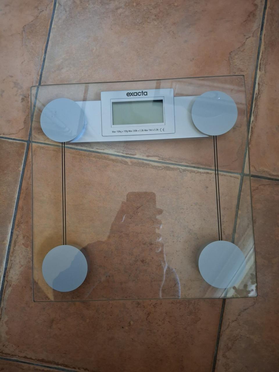 Digitale personenweegschaal van exacta