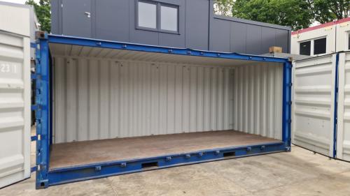 20ft openside opslagcontainer / container met zijdeuren