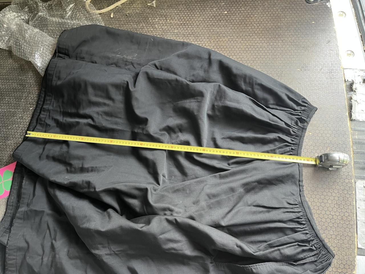 Klederdracht vrouwen schort zwart