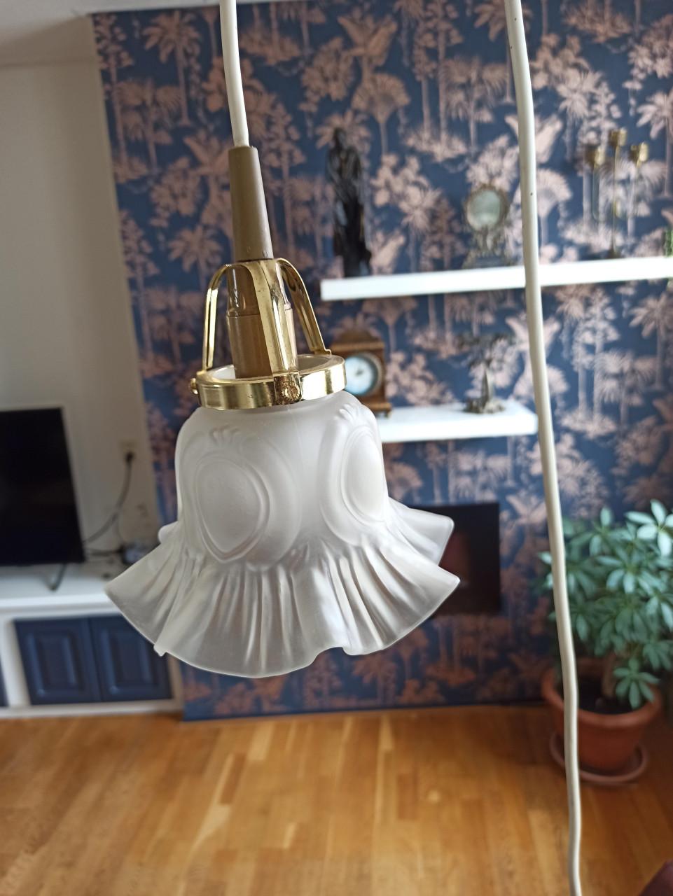 Nostalgische hanglampje compleet