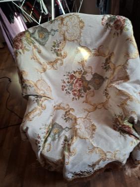 Meubel, leunstoel, bank,