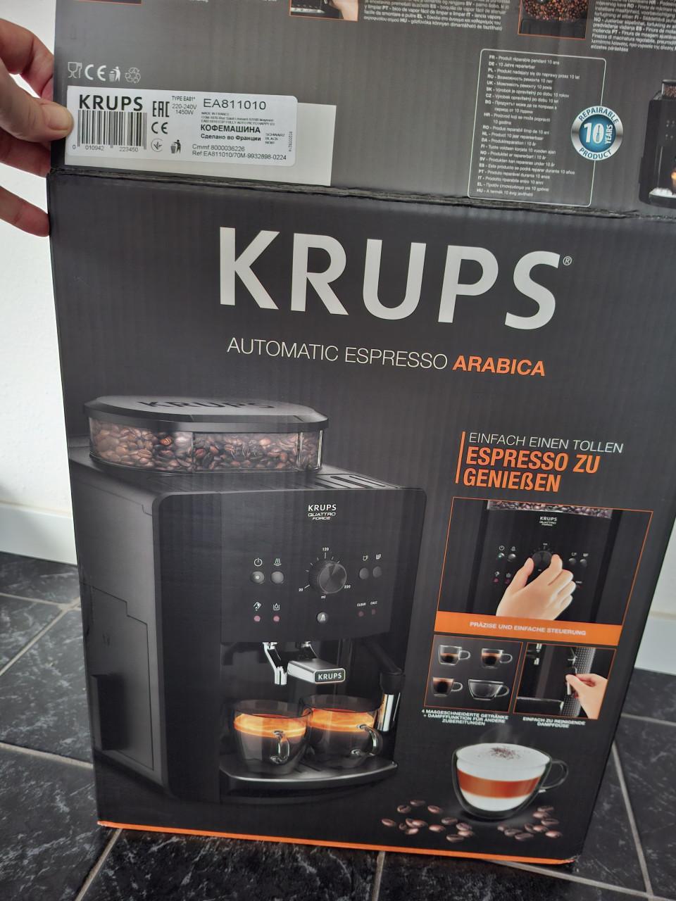 Krups espressomachine