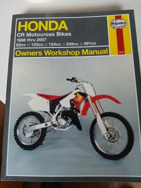 Haynes Owners Workshop Manual Honda CR Motocross Bikes