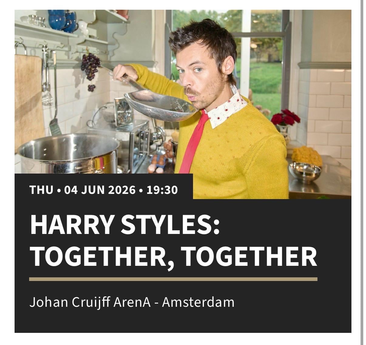 2 Tickets voor Harry Styles