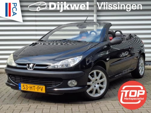 Peugeot 206 cc 2.0i 16v cabriolet clima/leder/park