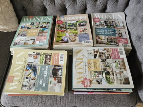 Tijdschriften Wonen en interieur